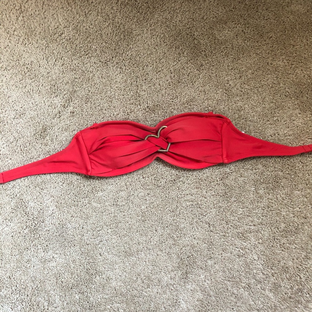 Bandeau swimsuit top